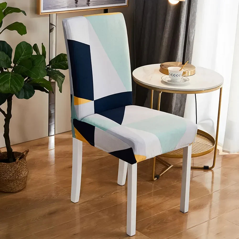 Afralia™ Bohemian Mandala Stretch Chair Cover Slipcovers - Elastic Seat Case for Banquets