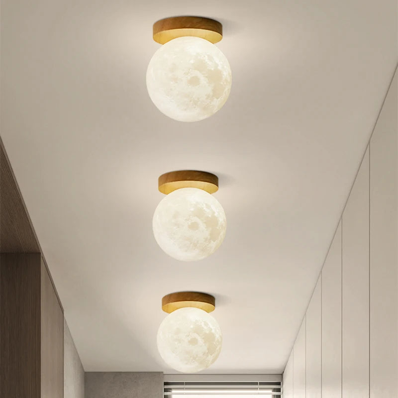 Afralia™ Nordic Resin Ceiling Lamp - 3D Printed Milk White Ball Chandelier