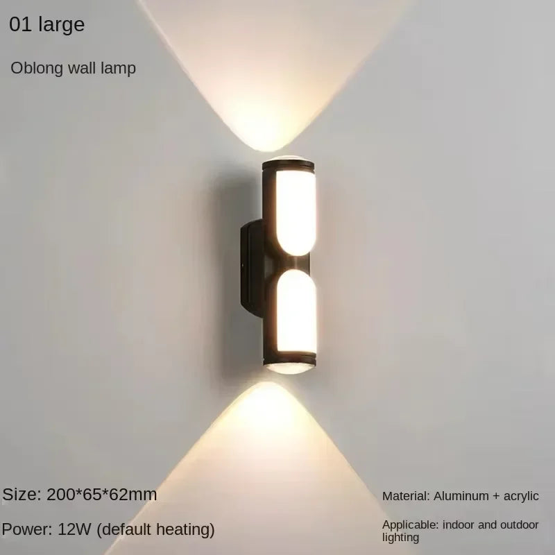 Afralia™ Waterproof Outdoor Wall Light with Anti-Glare Technology