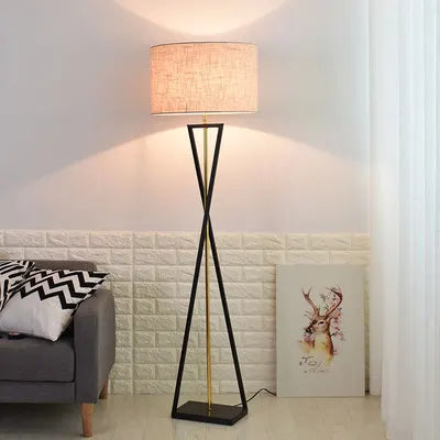 Afralia™ Minimalist Iron Stand Floor Lamp for Modern Home Decor