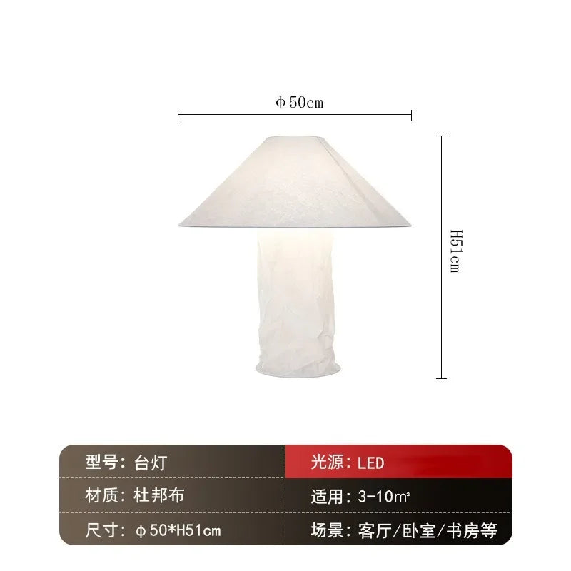 Afralia™ Minimalist LED Tyvek Floor Lamp for Bedroom & Living Room