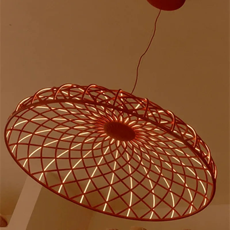 Afralia™ Mesh Macaron Pendant Light - Modern Nordic Style for Living Room, Restaurant, Bar