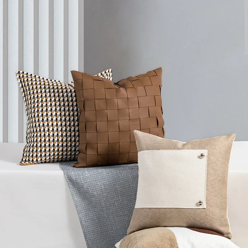 Afralia™ Luxe 45x45cm Cushion Cover: High Quality Pillowcase for Elegant Home Decor