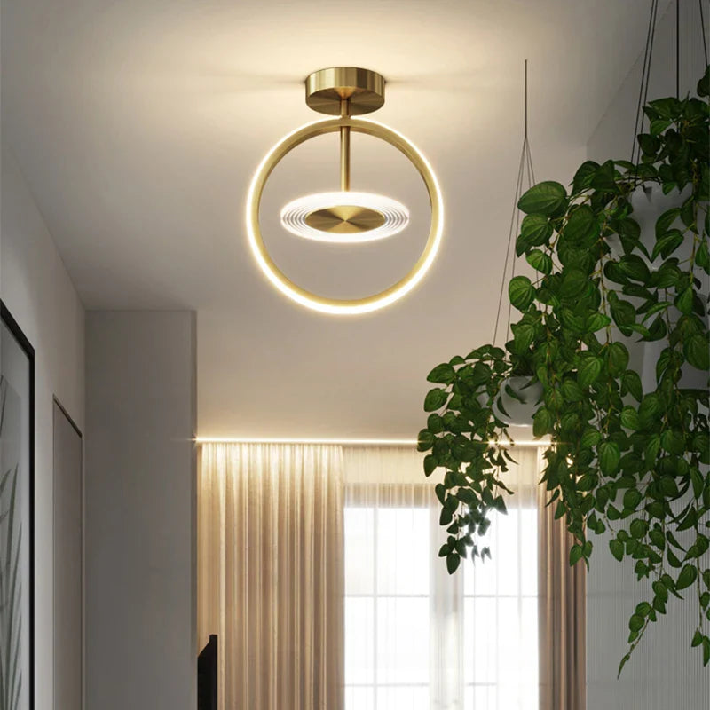 Afralia™ LED Ceiling Light - Modern Indoor Lighting for Home, Bedroom, Living Room, Corridor