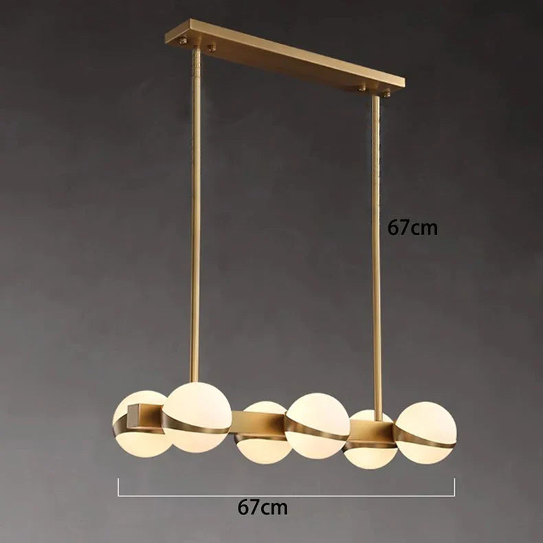 Afralia™ Modern LED Pendant Hanging Light Chandeliers for Living Room and Dining Room