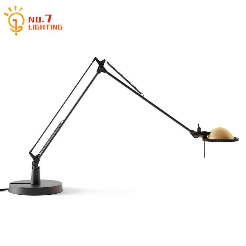 Afralia™ Adjustable LED Desk Lamp for Home, Studio, Study, Bedroom, Cafe