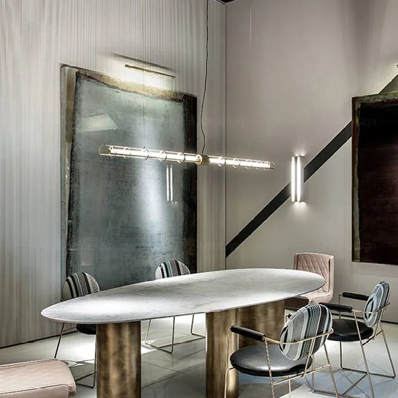 Afralia™ Modern Minimalist LED Pendant Lights for Home Decor and Dining Table