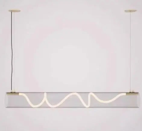 Afralia™ Gold LED Chandelier: Nordic Minimalist Dimming Pendant Lights for Home Decor