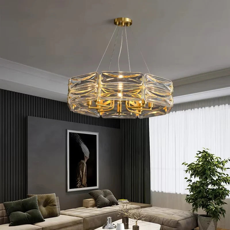 Afralia™ LED Pendant Light Chandeliers for Modern Living & Dining Room Lighting
