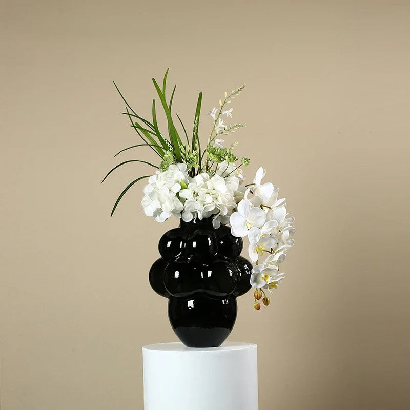 Afralia™ Glass Vase Grape Geometric Hydroponic Planter Home Decoration