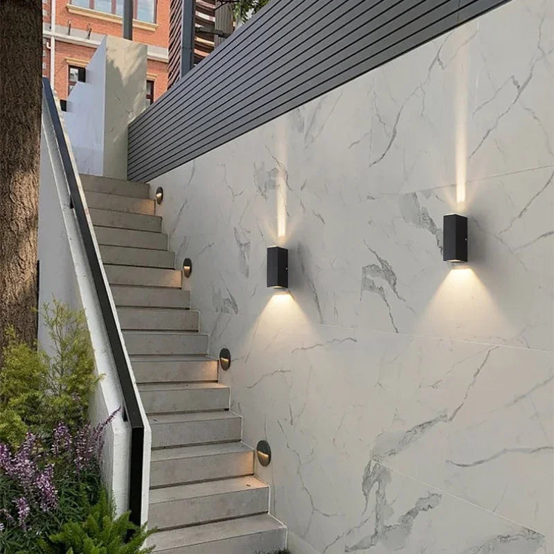 Afralia™ Aluminum Waterproof Porch Spot Wall Lamp: High Power Indoor Outdoor Light