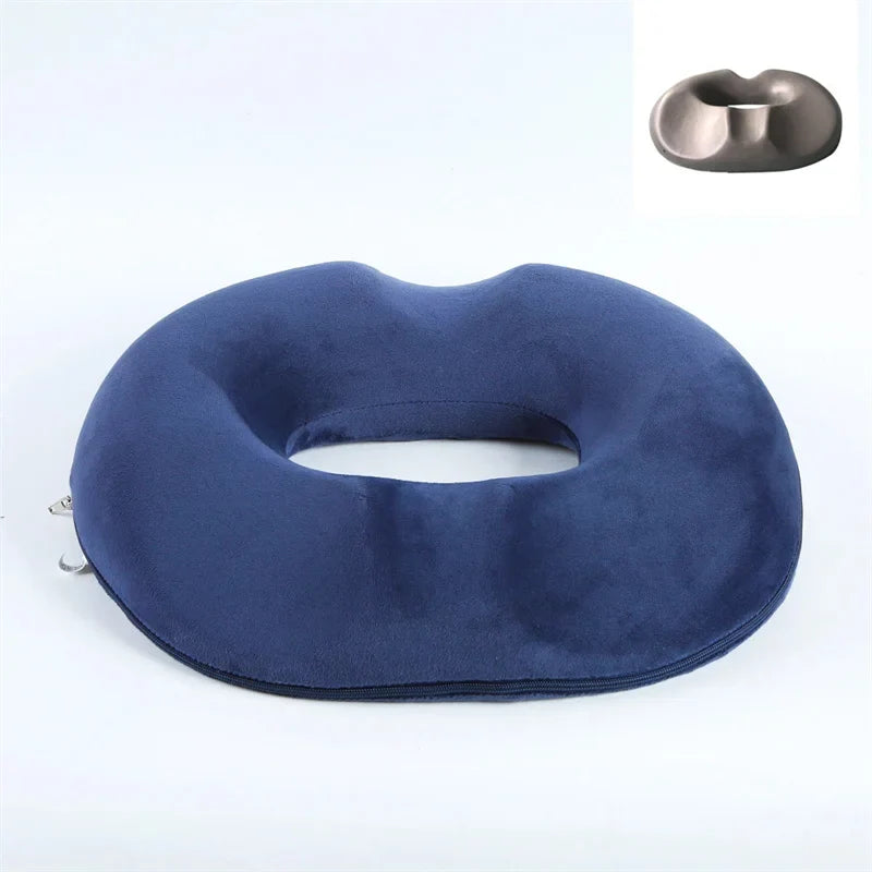 Afralia™ Hemorrhoid Prostate Health Seat Cushion: Removable Bamboo Charcoal Core Butt Cushion