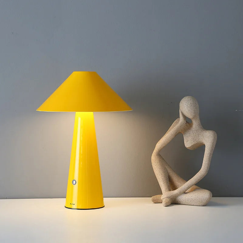 Afralia™ Nordic Mushroom Table Lamp Touch Dimming Night Light