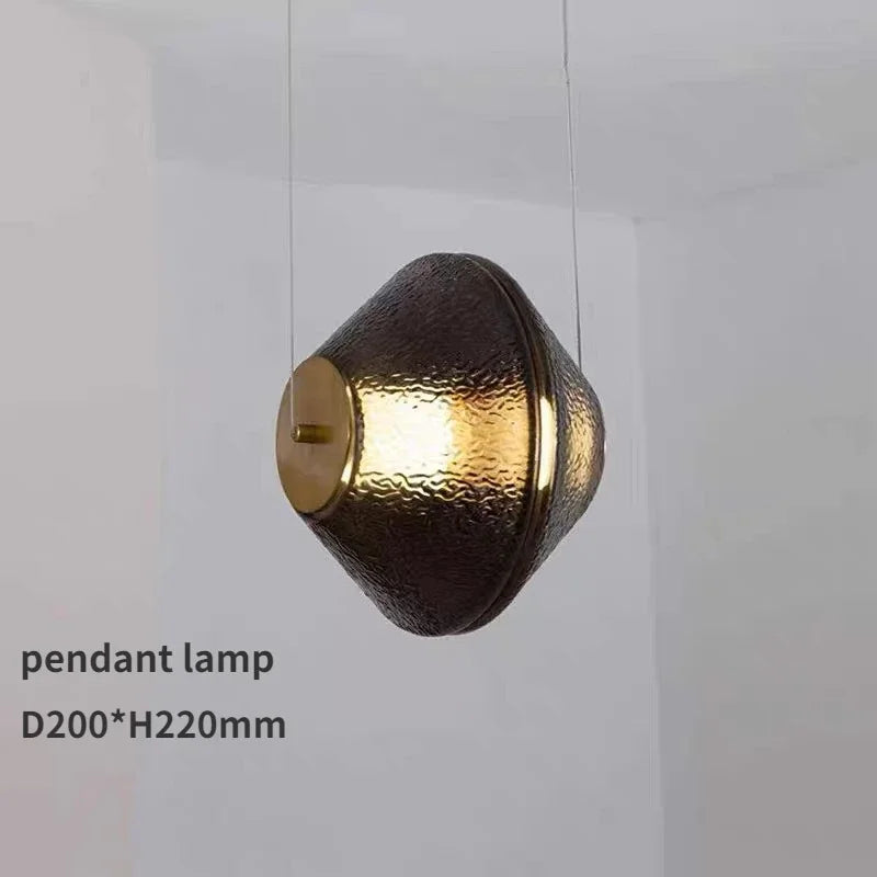 Afralia™ Nordic Glass Floor Lamp for Living Room, Study, Bedroom - LED Table Lamp