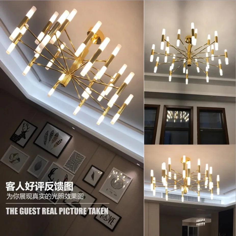 Afralia™ Nordic Chandeliers: Modern Living Room & Dining Room Pendant Lamps & Lighting Fixtures