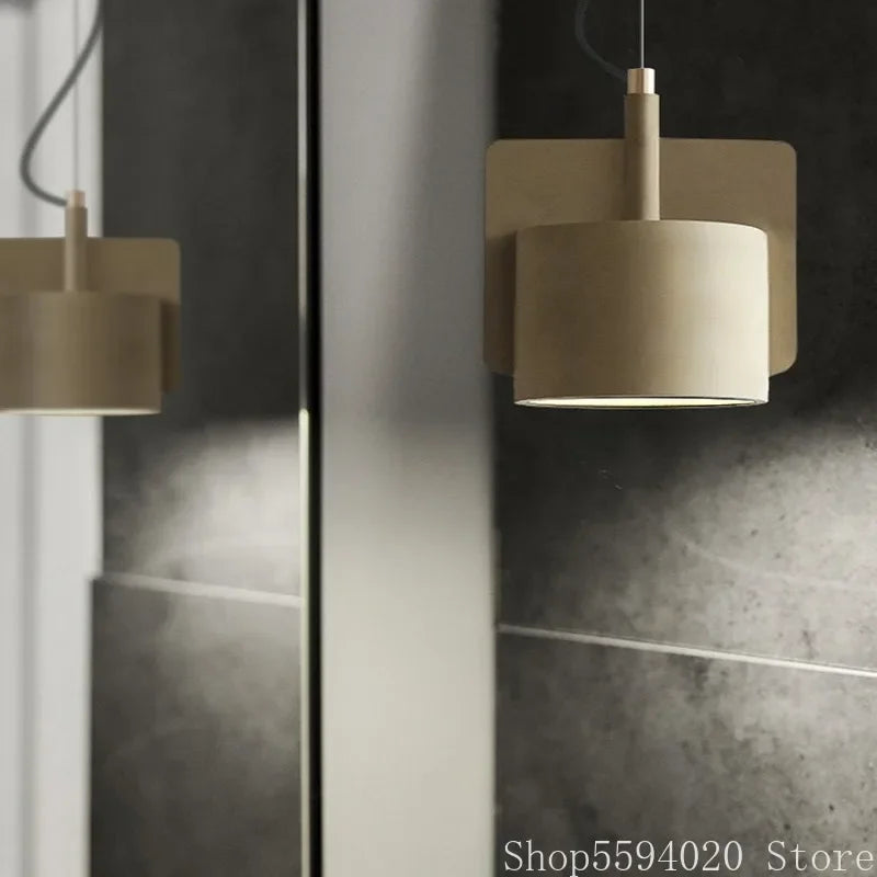 Afralia™ Cement Pendant Lamp Retro Lights