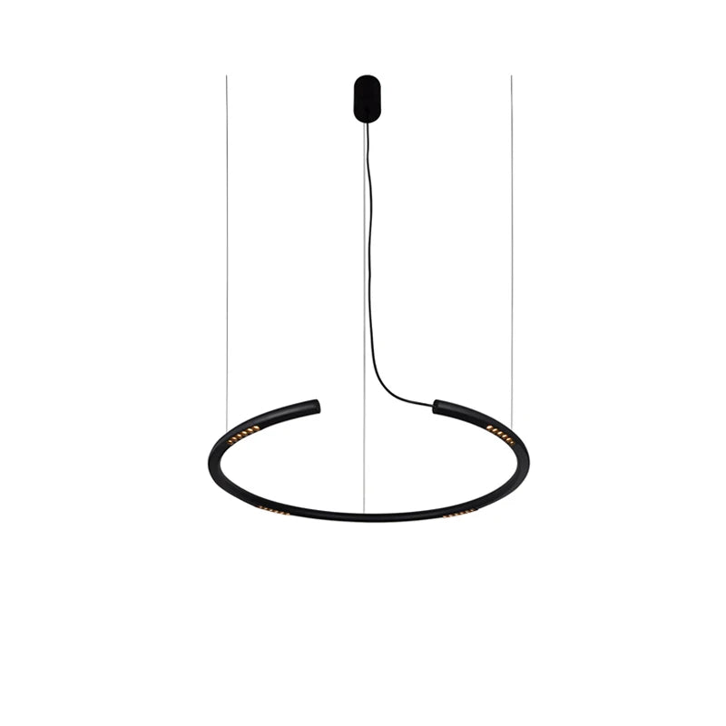 Afralia™ LED Square Sensor Chandelier for Living Room Lighting