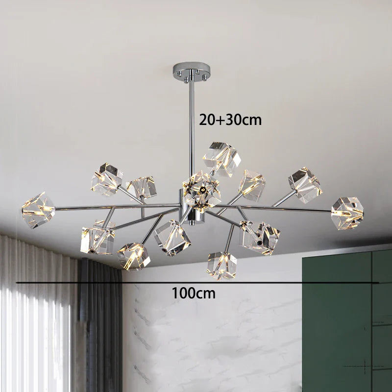 Afralia™ Modern Pendant Chandelier for Dining Room Ceiling Lighting