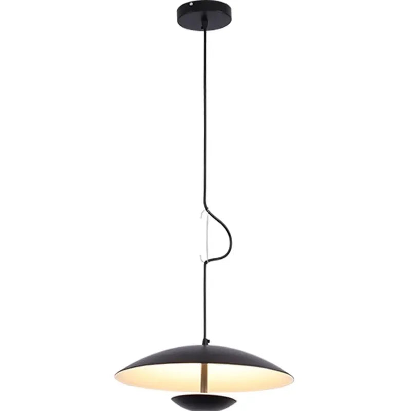 Afralia™ Wood Grain Black Pendant Lights for Dining Kitchen Table Room Decor