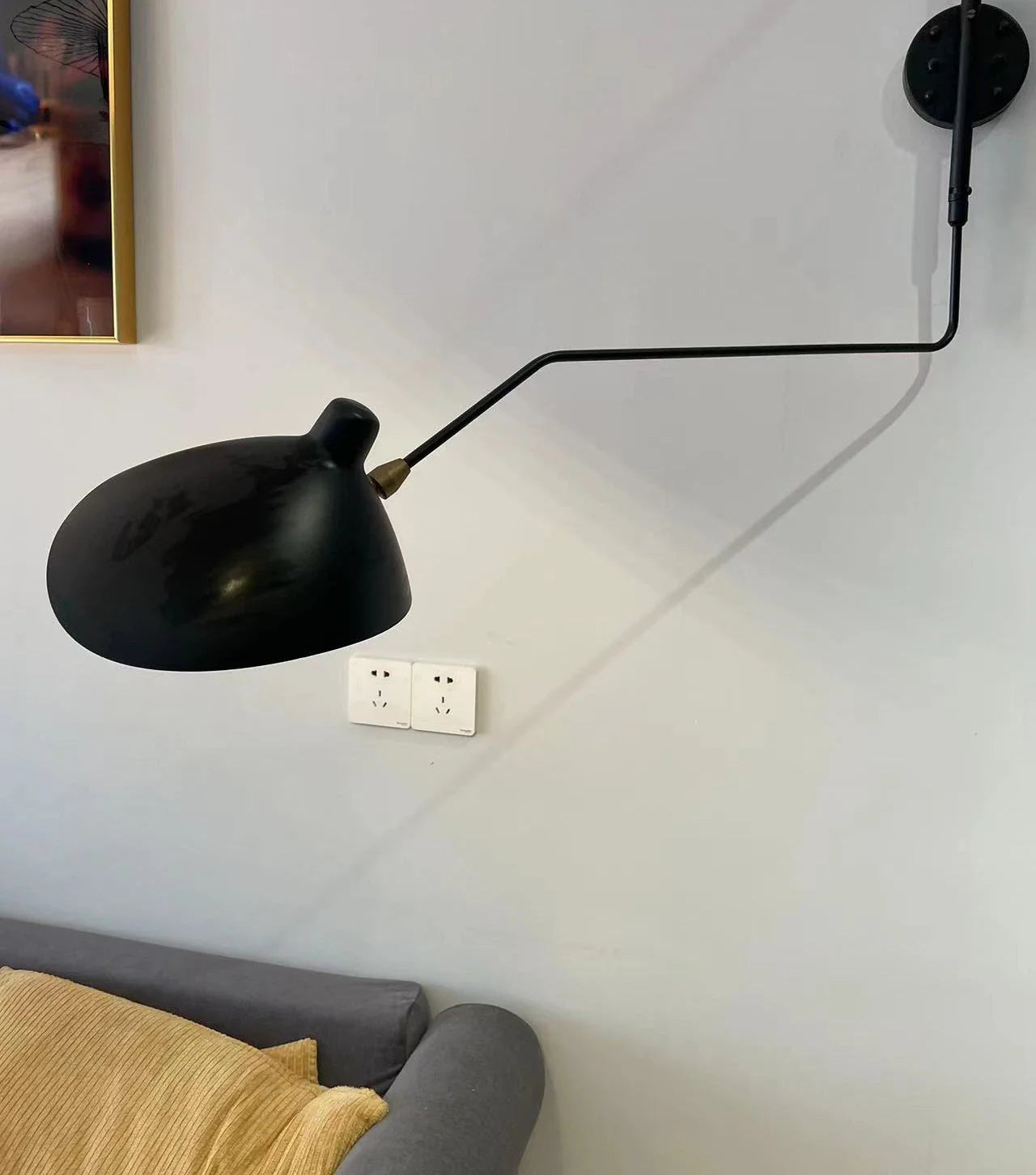 Afralia™ Nordic Spider Wall Lamp Living Room LED Sconce Fixture