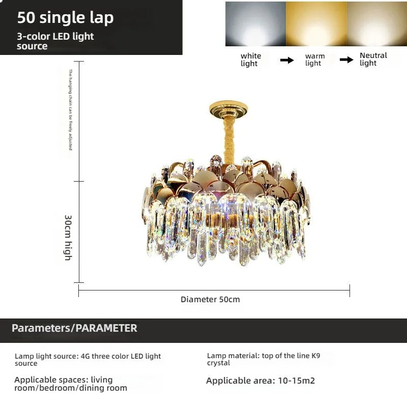 Afralia™ Crystal Pendant Light: Luxury Modern Simplicity for Restaurant, Bedroom, or Living Room