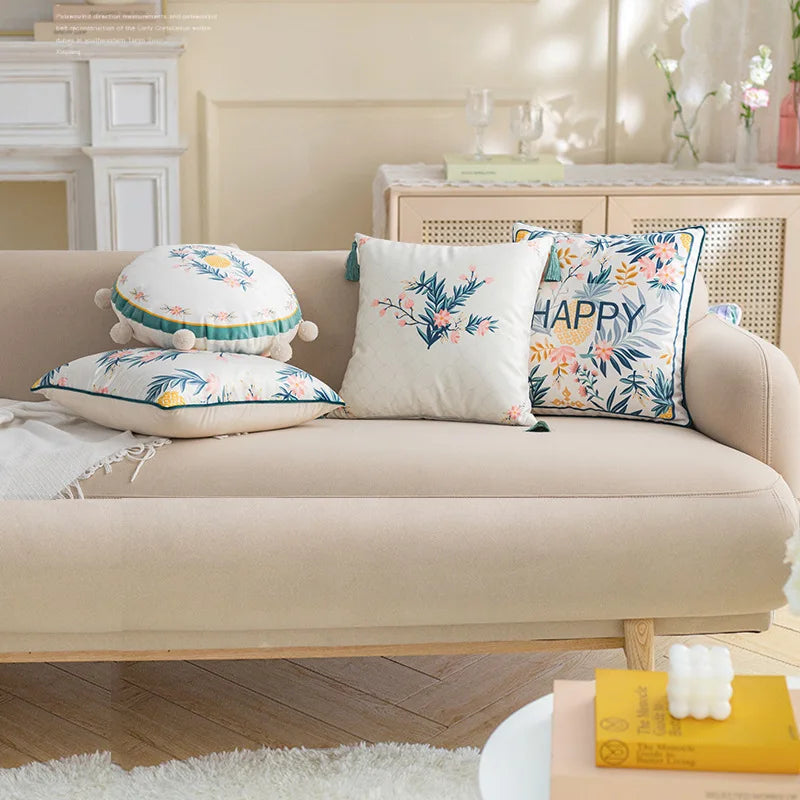 Afralia™ Nordic Pastoral Pillow Cover - Retro Luxury for Living Room, Sofa, Bed