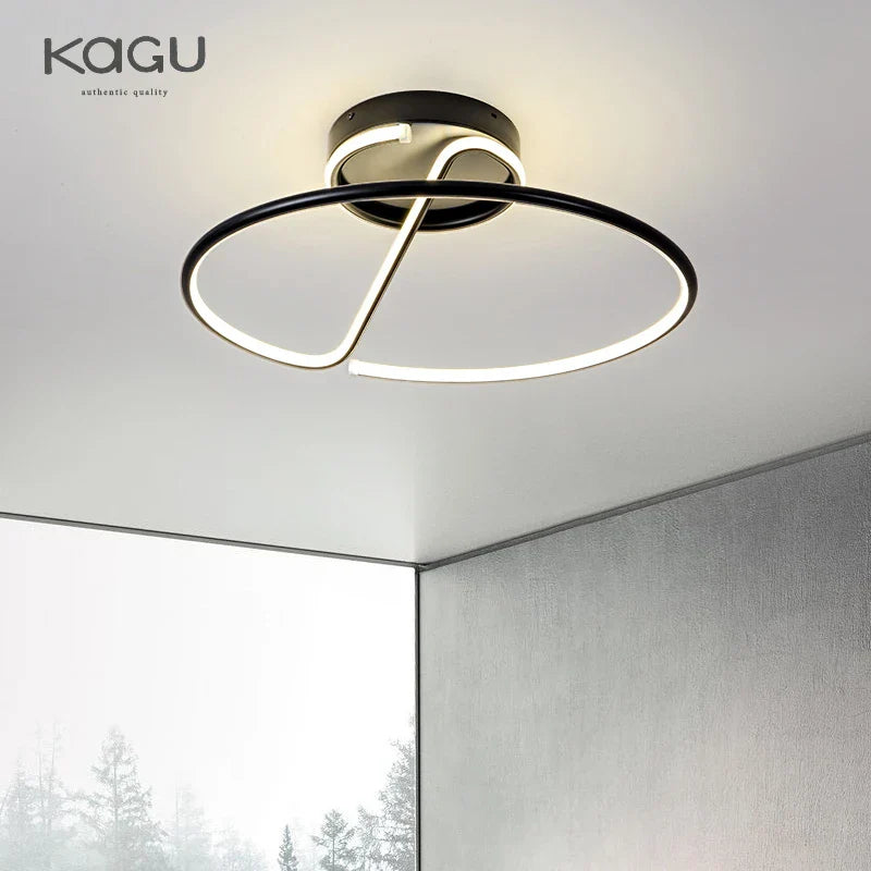 Afralia™ LED Chandelier Chrome Lamp Fixture for Living Room, Kitchen & Home Decor