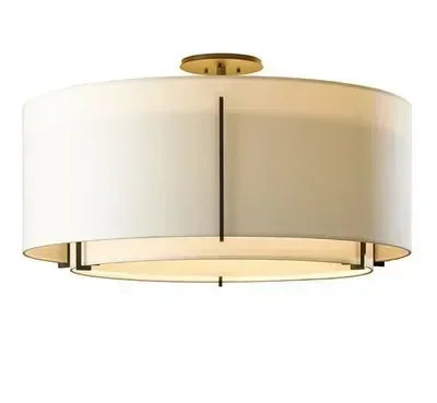 Afralia™ Simple Retro Fabric Cloth Chandelier for Living Room and Bedroom