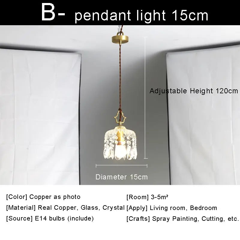 Afralia™ Luxure Crystal Chandelier: Modern Copper Ceiling LED Light Fixture for Living Room