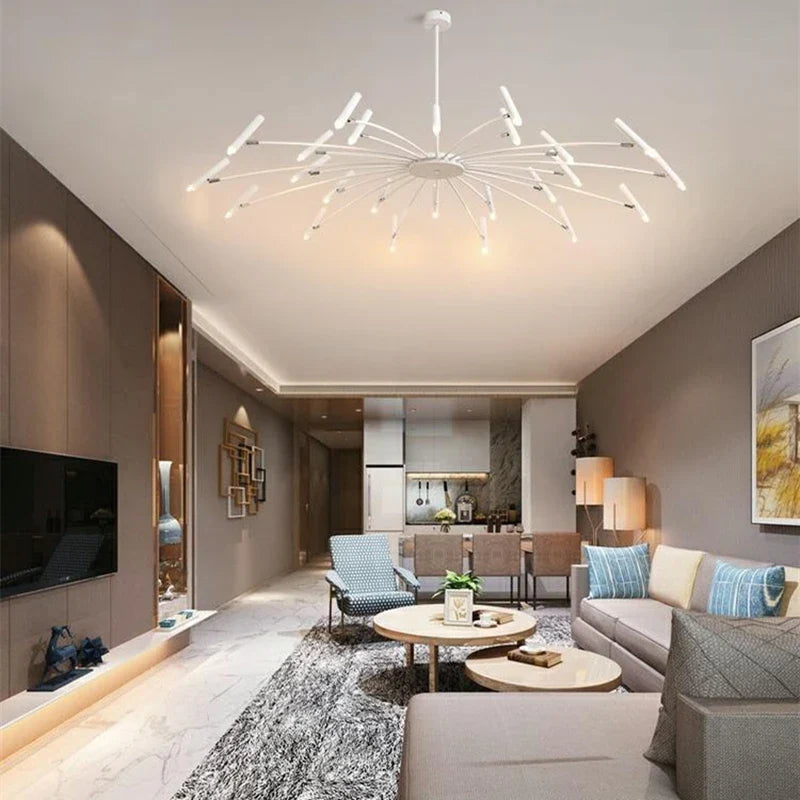 Afralia™ Gypsophila LED Ceiling Pendant Lamp for Indoor Living Dining Bedroom Lighting