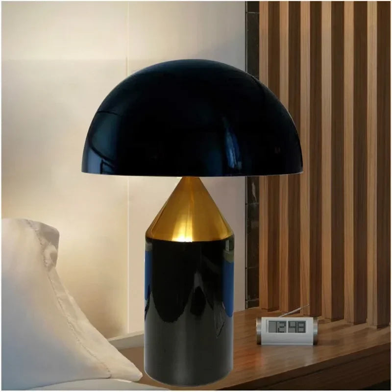 Afralia™ Iron Table Lamp: Nordic Design LED Desk Light for Bedroom Décor