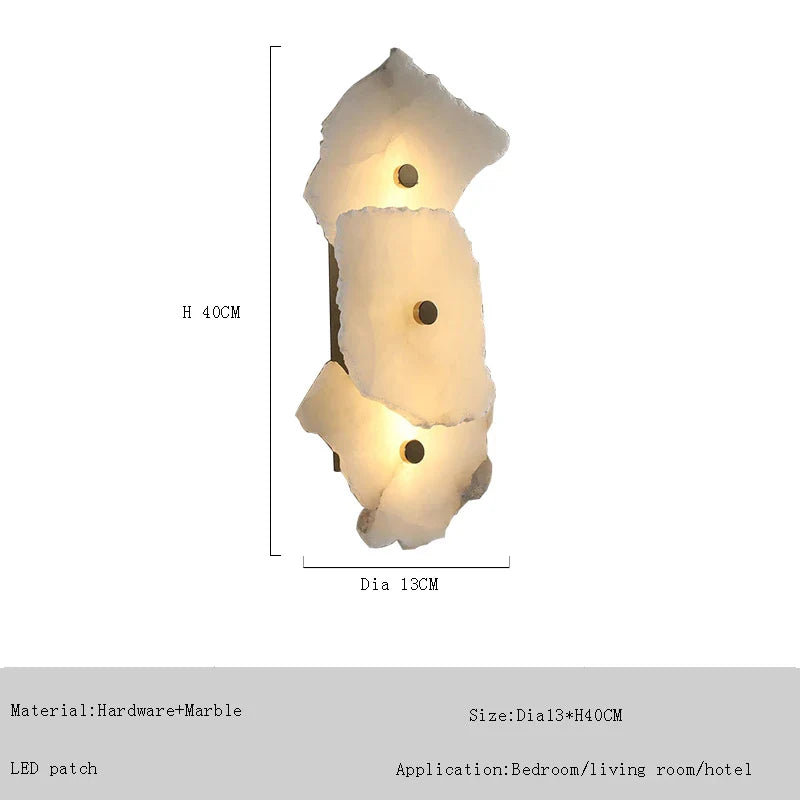 Afralia™ Marble Dining Room LED Chandelier - Luxury Home Decor Fixture