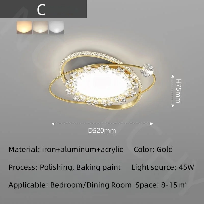 Afralia™ Modern Nordic LED Ceiling Lights - Round Minimalist Design
