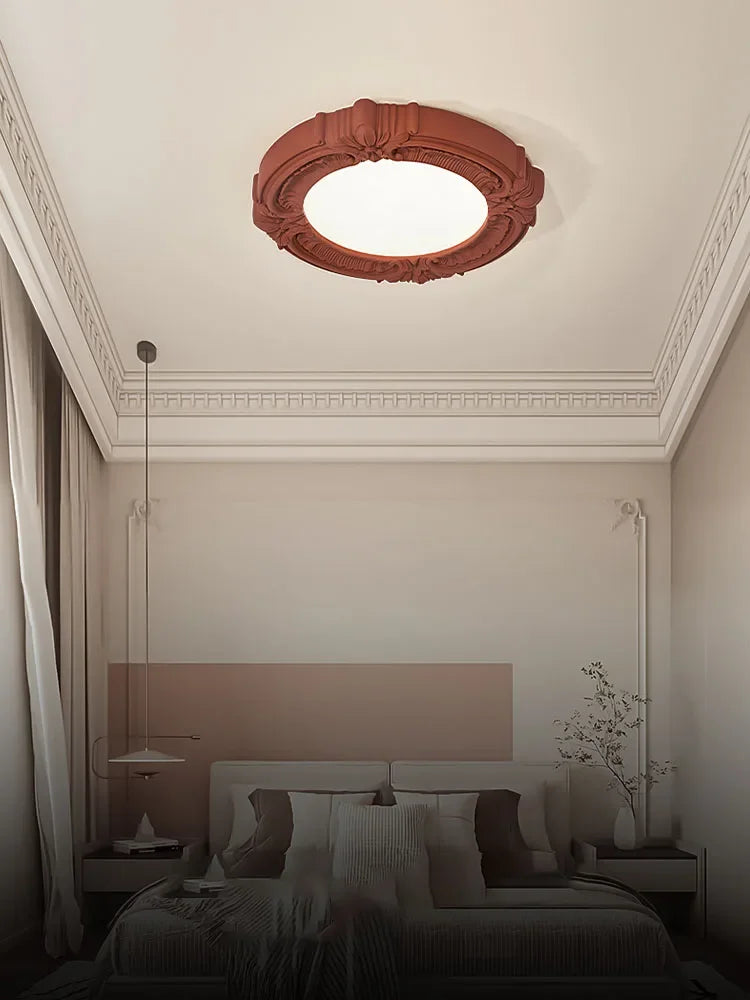 Afralia™ Retro Resin Ceiling Light - Minimalist Classic Design for Home, Bedroom, Study, Cafe