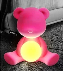 Afralia™ Teddy Bear Kids Desk Lamp