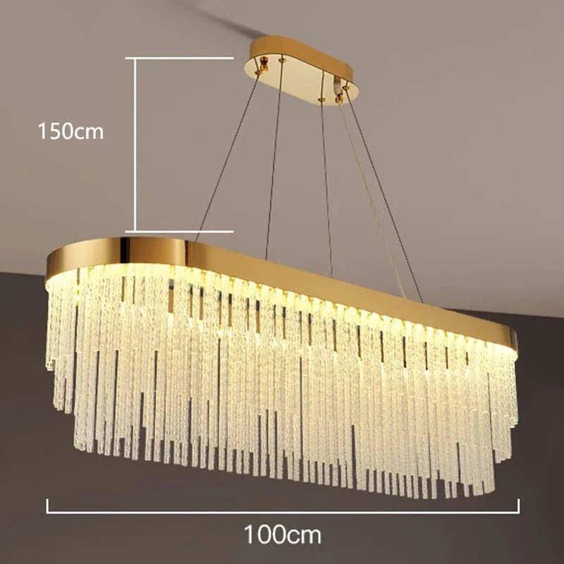 Afralia™ LED Pendant Chandeliers for Modern Living & Dining Room Lighting
