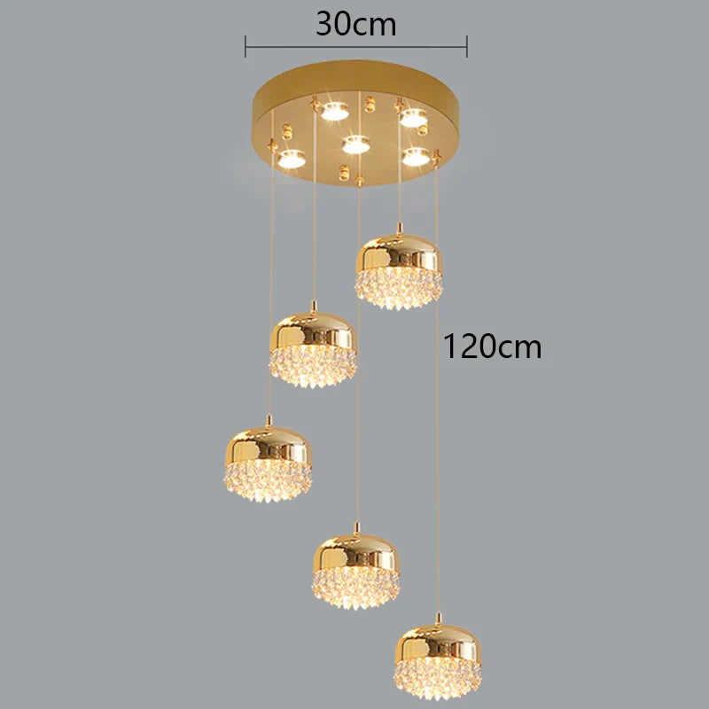 Afralia™ Nordic Chandeliers Dining Room Pendant Lights Ceiling Hanging Lamps Indoor Lighting