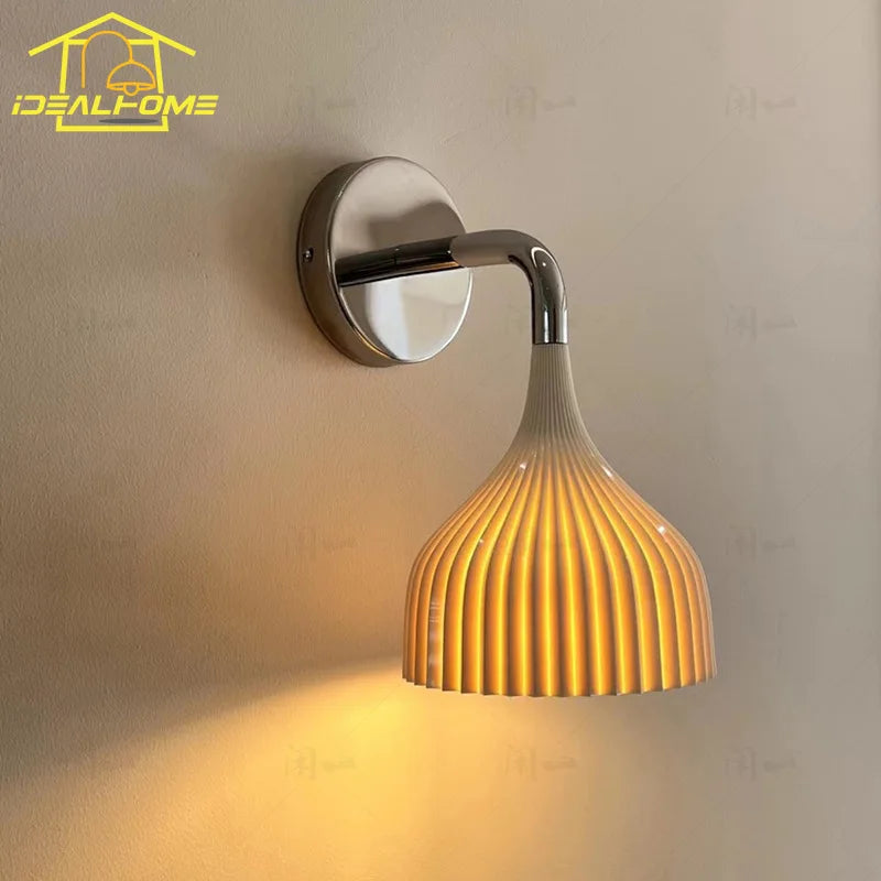 Afralia™ Modern LED Wall Lamp for Bedroom and Living Room