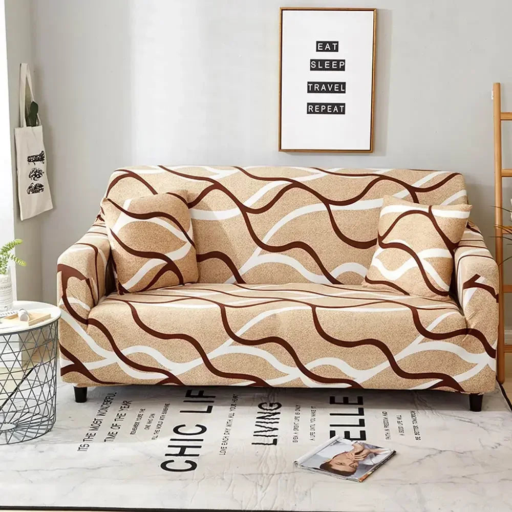 Afralia™ Stretch Sofa Cover Slipcover Protector for Chair, Loveseat, L Shape Sofa