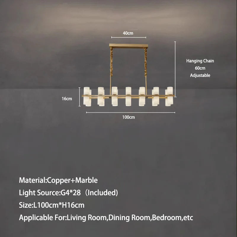 Afralia™ Copper Marble Hanging Lamparas: Elegant Round Indoor Lighting for Dining Room
