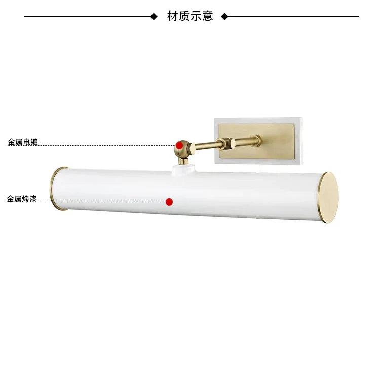 Afralia™ LED Mirror Cabinet with Special Wall Makeup Light - Custom Class