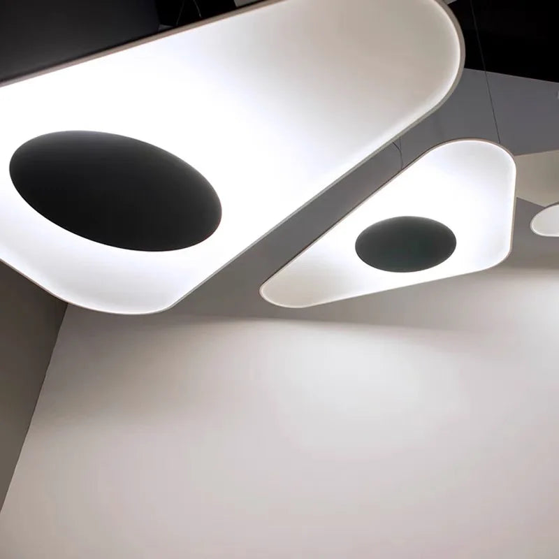 Afralia™ Irregular Art Pendant Lamp Modern Living Room Ceiling Chandelier