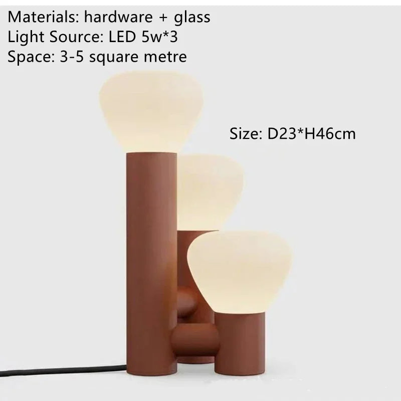 Afralia™ Glass Table Lamp: Nordic Modern Minimalist Design for Living Room, Coffee, Bedroom
