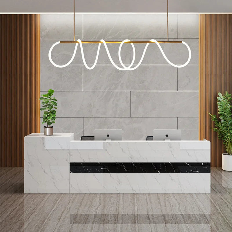 Afralia™ Modern Minimalist Gold Black LED Chandelier for Dining Living Room