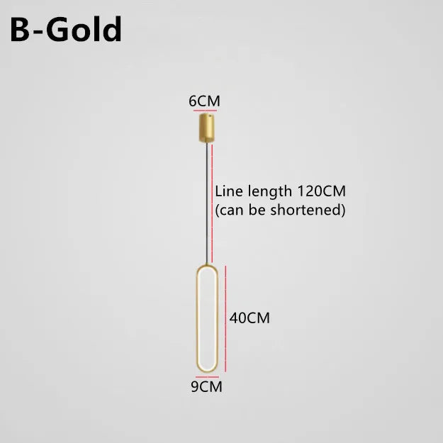 Afralia™ Modern Art Bedroom Chandelier Small Hanging Line Creative Master Bedroom Lighting