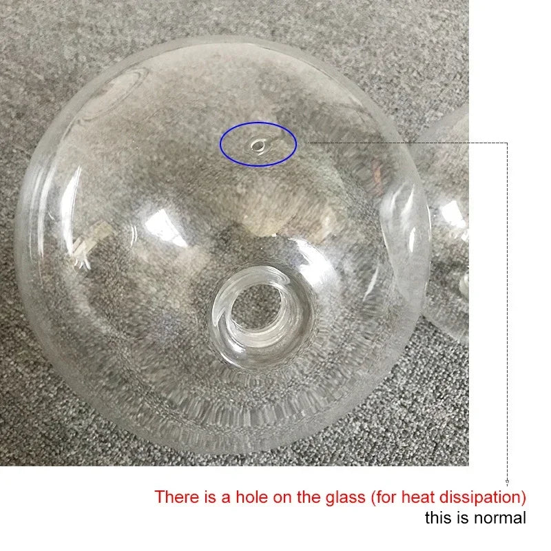 Afralia™ Glass Ball Chandelier Pendant Light for Bedroom Dining Room Decor