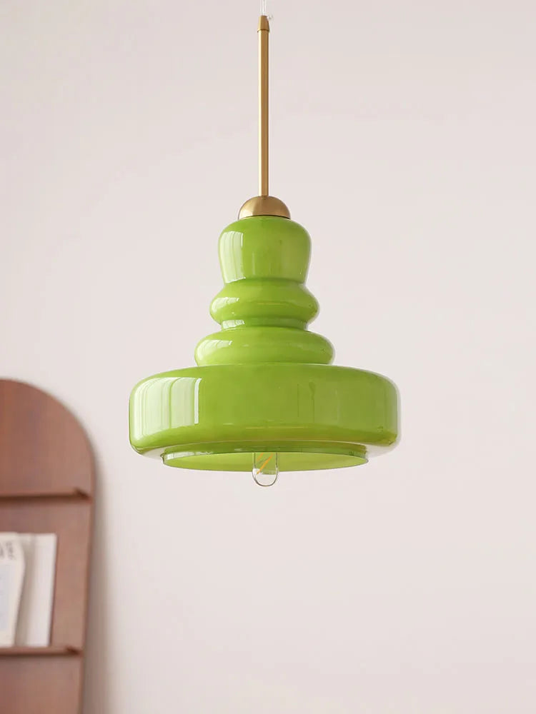 Afralia™ Colorful Gourd Pendant Lights for Restaurant, Kitchen, Bedroom, Bar, Dining Room