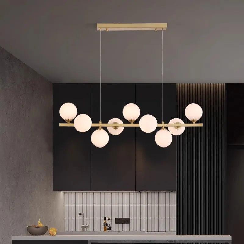 Afralia™ Modern LED Pendant Chandeliers for Living and Dining Room Lighting
