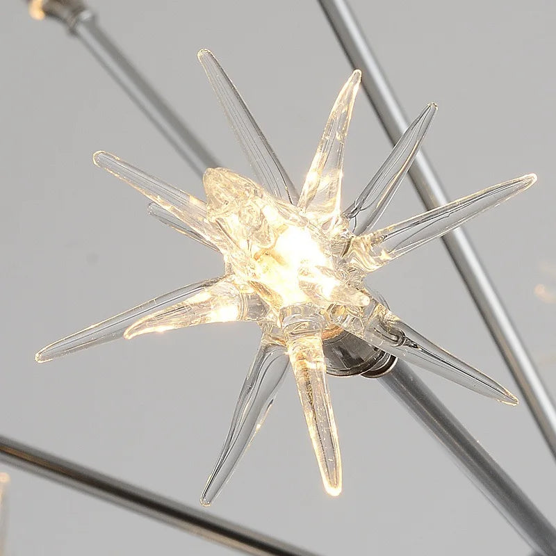 Afralia™ Nordic Sky Star Ceiling Lamps Modern Chandeliers Romantic Bedroom Children's Room Lighting