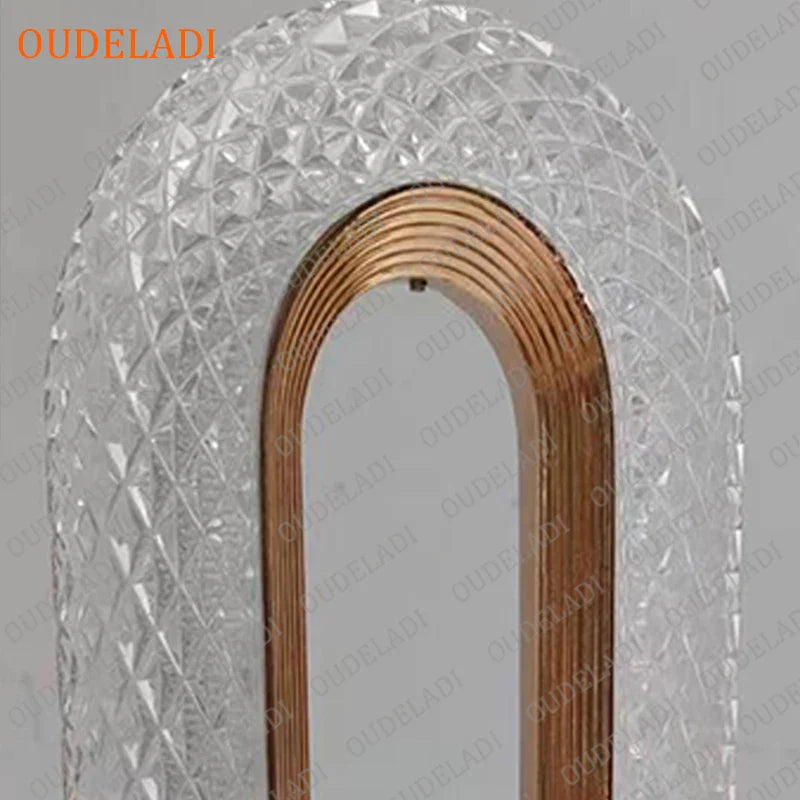 Afralia™ Crystal Bedroom Table Lamp: Romantic LED Atmosphere, Creative Design